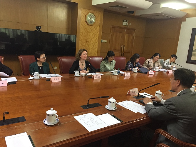 Meeting with Department of Foreign Capital and Overseas Investment, NDRC